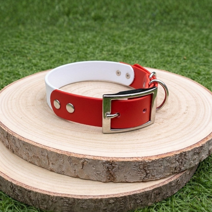 Dual Toned Biothane Collar