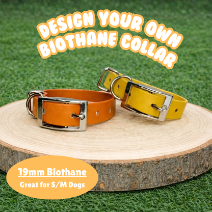 Design Your Own Slim BioThane® Collar (19mm Width)