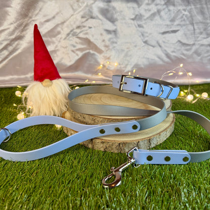 Frosty Paws - Christmas Biothane Collar / Collar & Lead Set