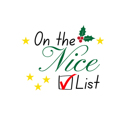 Nice List - Christmas Bandana
