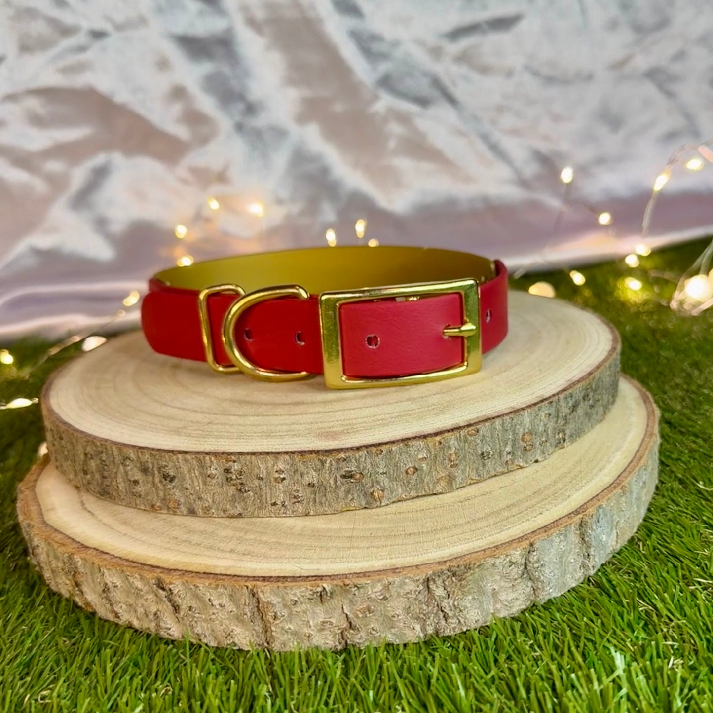 Santa’s Slay - Christmas Biothane Collar / Collar & Lead Set