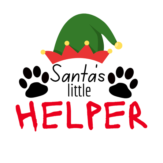 Santa's Little Helper - Christmas Bandana