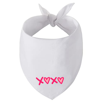 XOXO - Valentine's Day Bandana