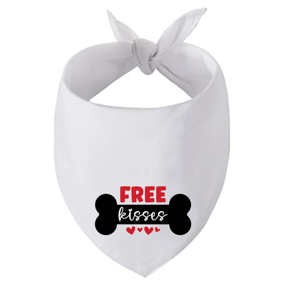 Free Kisses - Valentine's Day Bandana