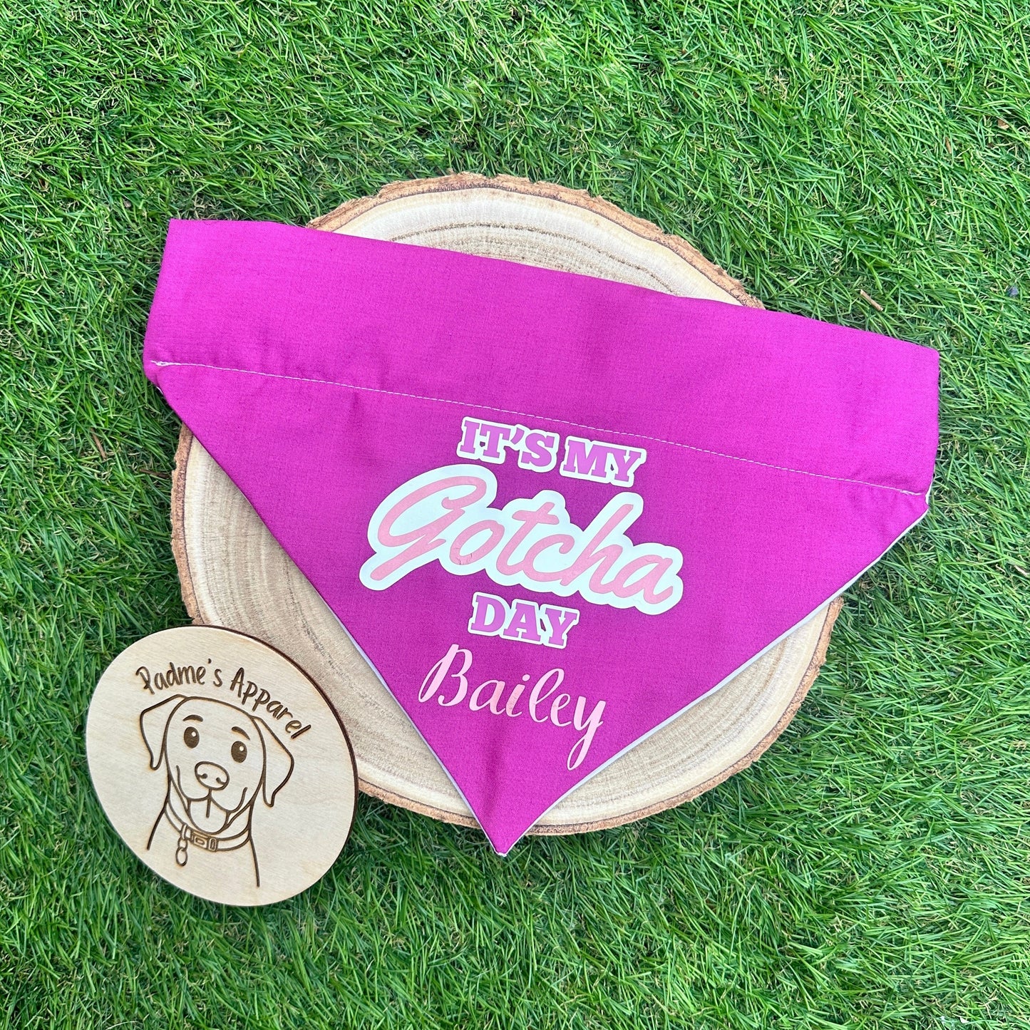 Gotcha Day - Custom Bandana