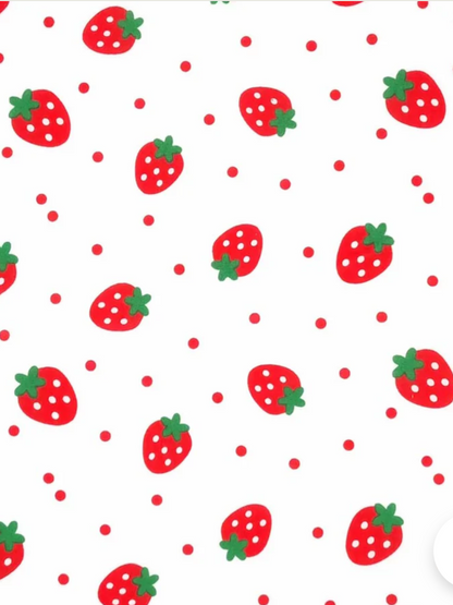 Strawberry - Bow & Bandana Bundle