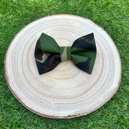 Camouflage  - Bow Tie & Sailor Bow