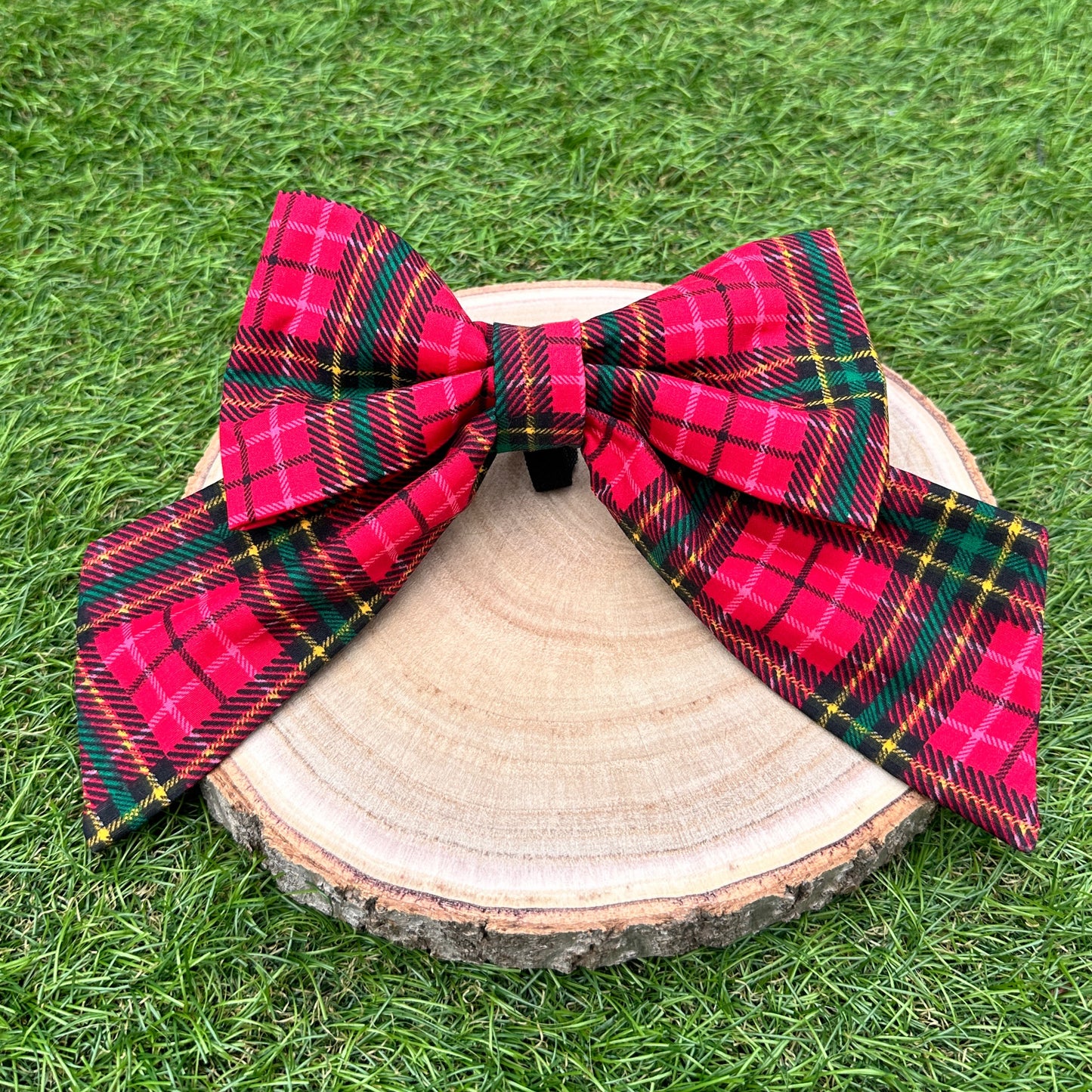 Red Tartan - Bow Tie & Sailor Bow