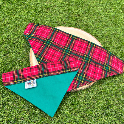 Red Tartan - Bandana