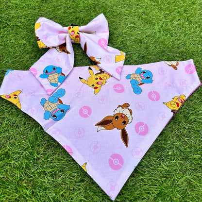 PokePals Pink - Bow & Bandana Bundle