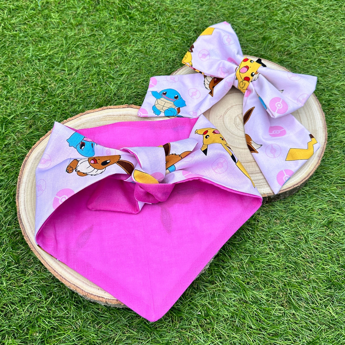 PokePals Pink - Bow & Bandana Bundle
