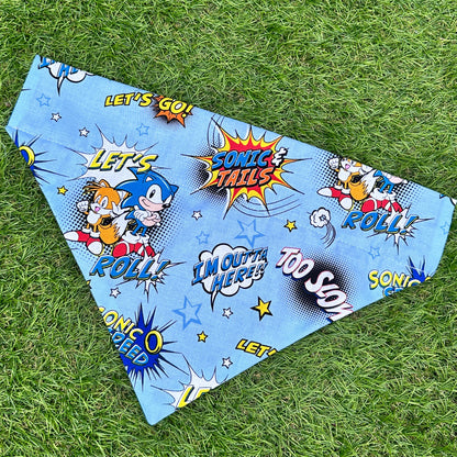 Fast As Fur – Sonic Print  - Bandana