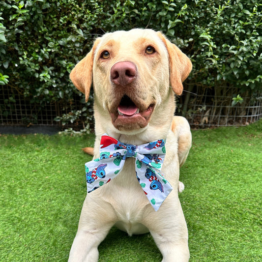 Stitch’s Hawaiian Hijinks - Bow Tie & Sailor Bow