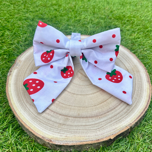 Strawberry - Bow Tie & Sailor Bow