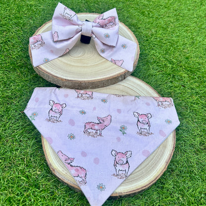 Pretty In Pigs - Bow & Bandana Bundle