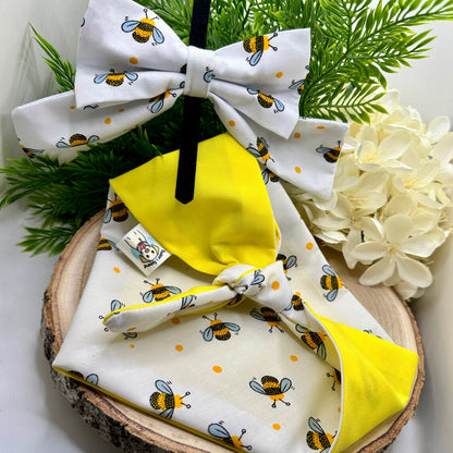 Busy Bumble Bee - Bow & Bandana Bundle