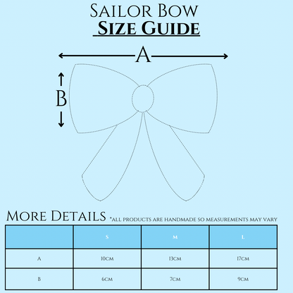 Zesty Pup - Bow Tie & Sailor Bow